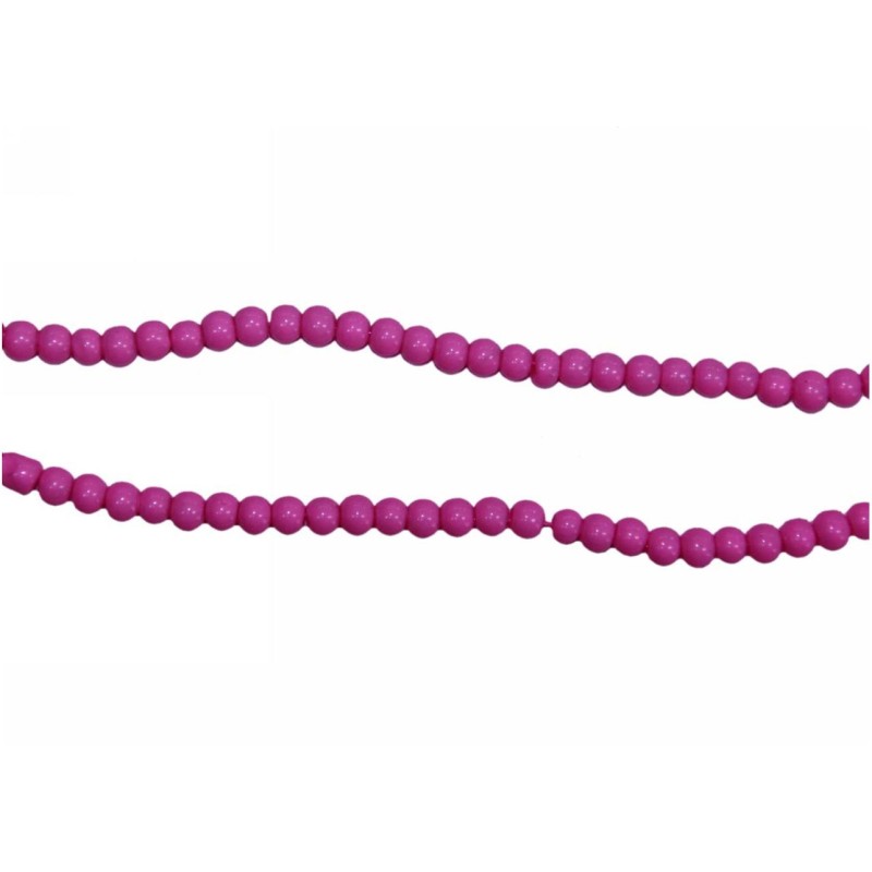 Kostibas 3828-010DF, Χάντρες, Γυαλί, Φούξια, 210τμχ