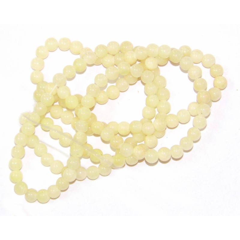 Kostibas 3828-007Y, Χάντρες, Γυαλί, Κίτρινο