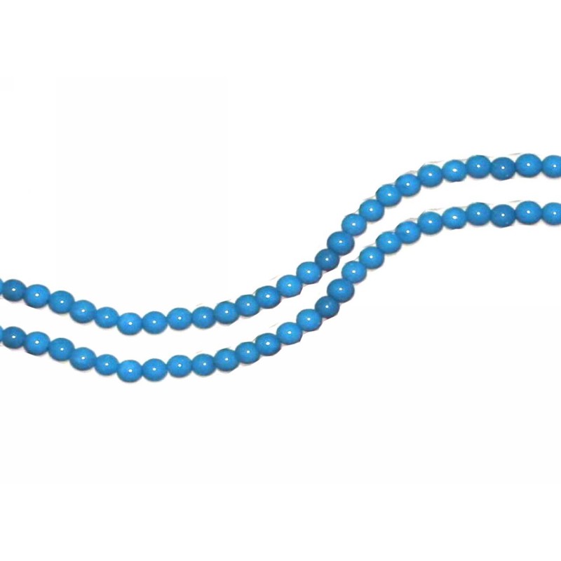 Kostibas 3828-006T, Χάντρες, Γυαλί, Τιρκουάζ