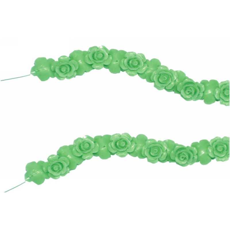 Kostibas 3827-001LP, Χάντρες, Πλαστικό, Πράσινο, 40τμχ