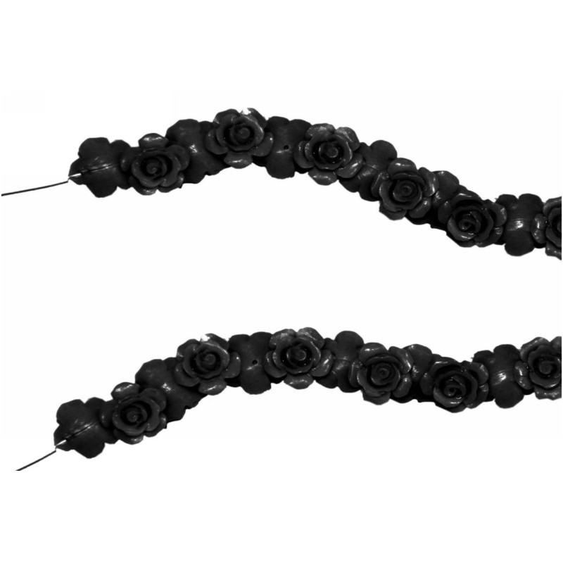 Kostibas 3827-001LM, Χάντρες, Πλαστικό, Μαύρο, 40τμχ