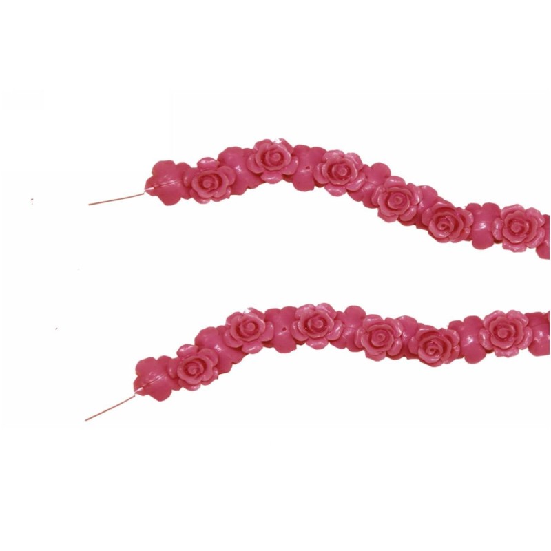 Kostibas 3827-001JR, Χάντρες, Πλαστικό, Ροζ, 50τμχ