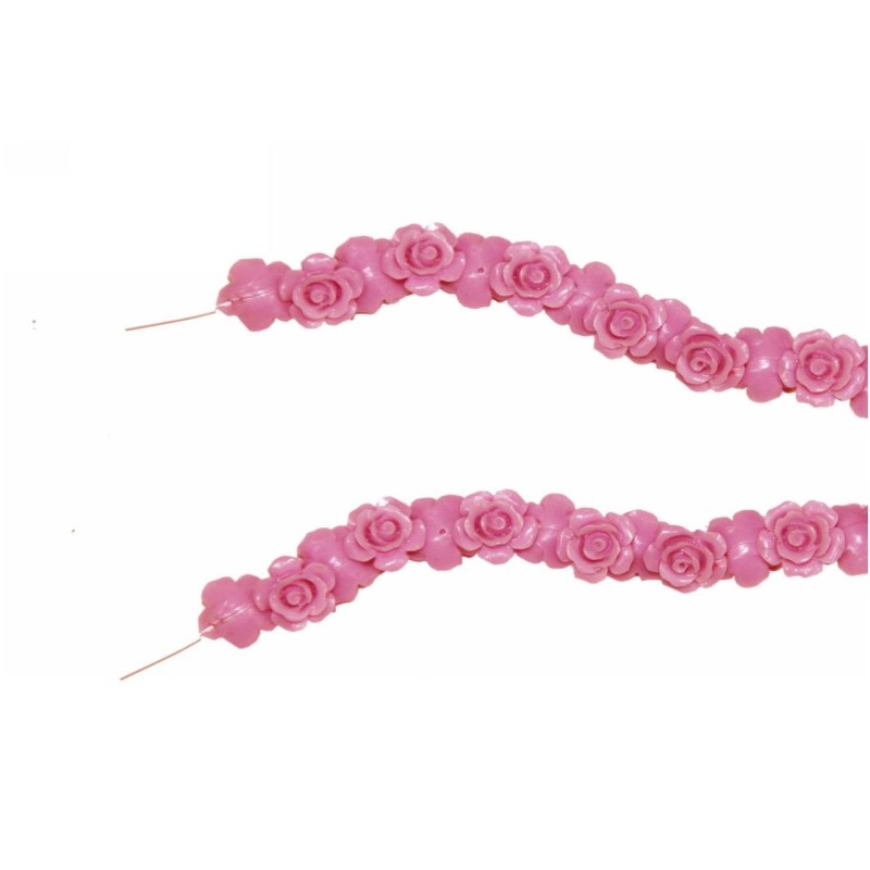 Kostibas 3827-001JI, Χάντρες, Πλαστικό, Ροζ, 50τμχ