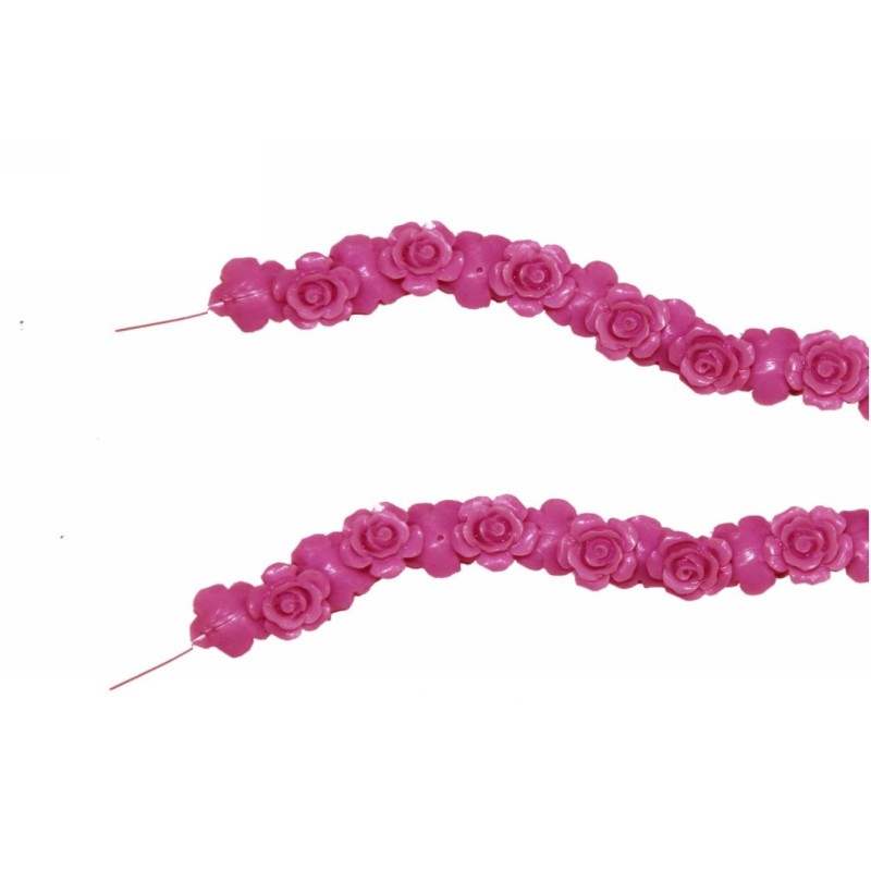 Kostibas 3827-001JF, Χάντρες, Πλαστικό, Φούξια, 50τμχ