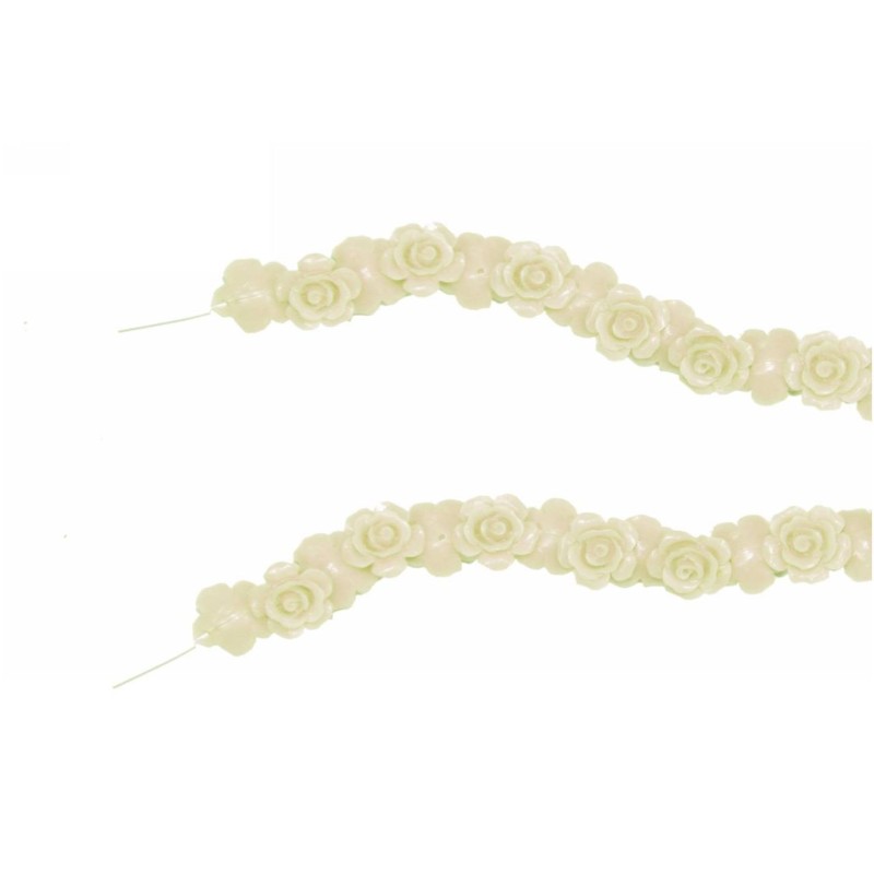 Kostibas 3827-001JE, Χάντρες, Πλαστικό, Εκρού, 50τμχ