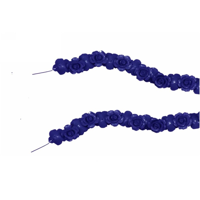 Kostibas 3827-001JB, Χάντρες, Πλαστικό, Μπλε, 50τμχ