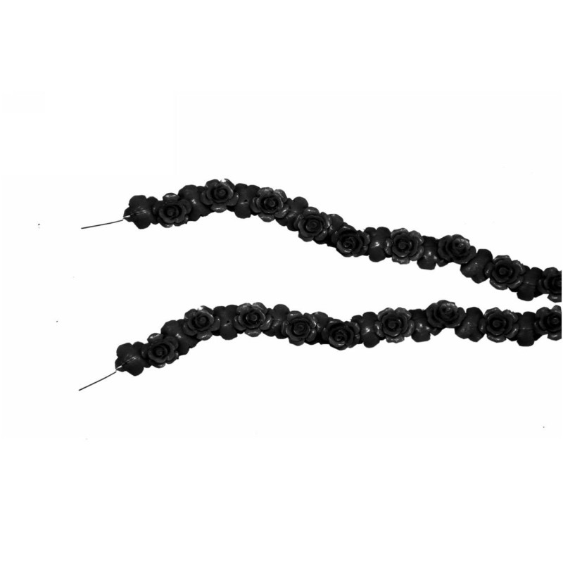 Kostibas 3827-001FM, Χάντρες, Πλαστικό, Μαύρο, 50τμχ