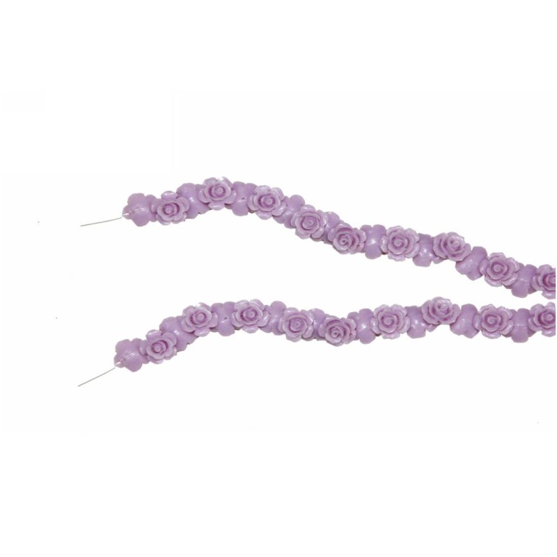 Kostibas 3827-001FJ, Χάντρες, Πλαστικό, Μωβ, 50τμχ