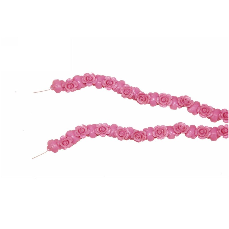 Kostibas 3827-001FI, Χάντρες, Πλαστικό, Ροζ, 50τμχ