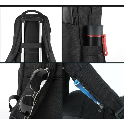 Tigernu T-B3906, Σακίδιο Πλάτης, Ύφασμα, Μπλε