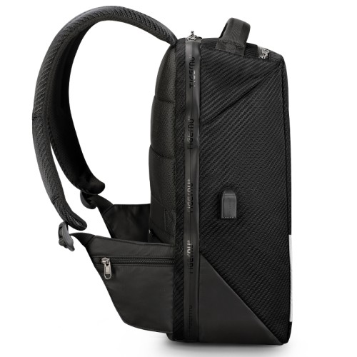 Tigernu T-B3655, Σακίδιο Πλάτης, Ύφασμα, Μαύρο