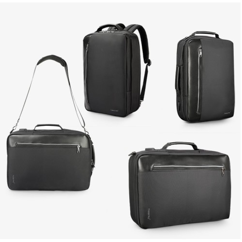 Tigernu T-B3639, Σακίδιο Πλάτης, Ύφασμα, Μαύρο