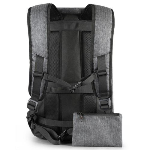 Tigernu T-B3385, Σακίδιο Πλάτης, Ύφασμα, Γκρι