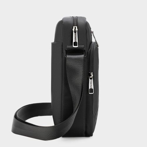 Tigernu T-B5191, Τσαντάκι Χιαστί, Αδιάβροχο Ύφασμα, Μαύρο