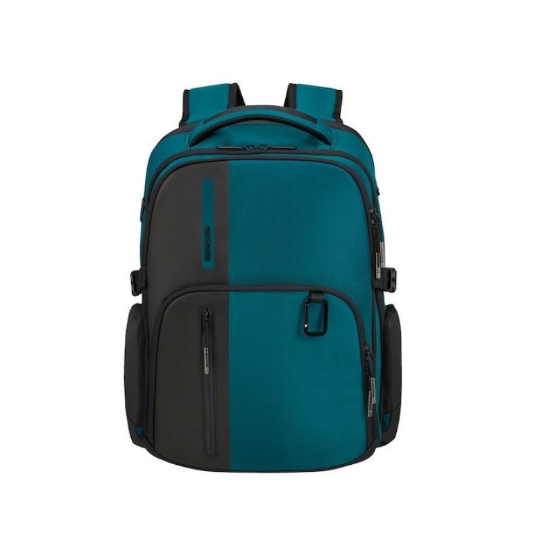 Samsonite 142144-1443 Biz2go, Σακίδιο Πλάτης, Ύφασμα, Μαύρο/Πετρόλ