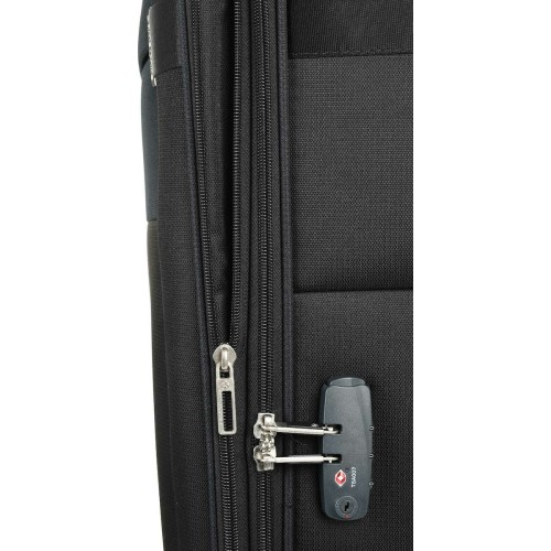 Samsonite 128832-1041 Citybeat, Ύφασμα, Μεγάλη, Μαύρο