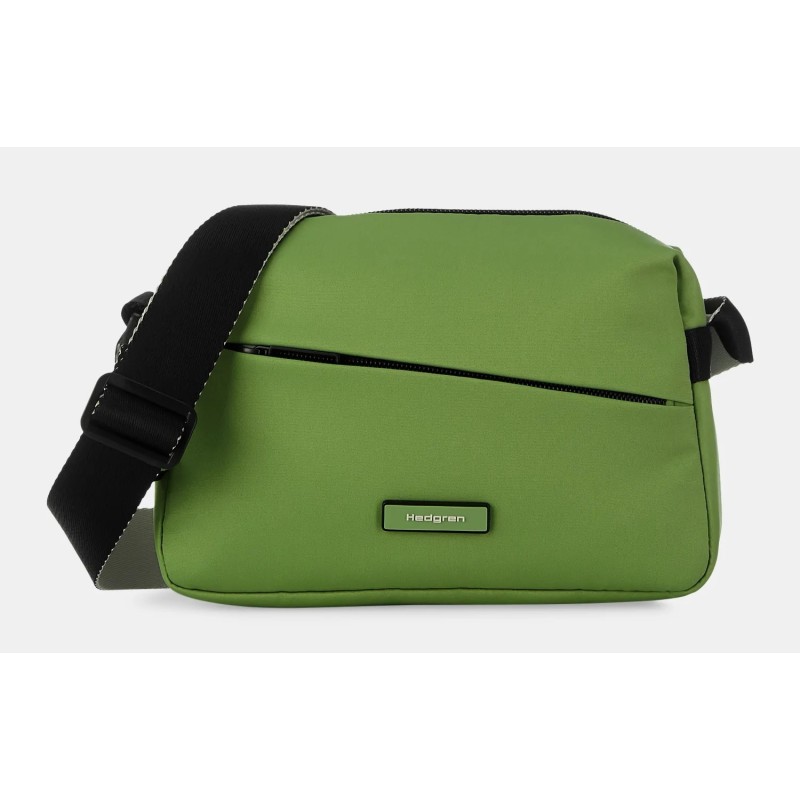 Hedgren HNOV02-525 Neutron, Τσαντάκι Χιαστί, Ύφασμα, Πράσινο