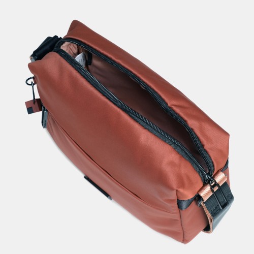 Hedgren HNOV02M-196 Nova Neutron, Γυναικεία Τσάντα Ώμου/Χιαστί, Πολυεστέρας, Κεραμιδί