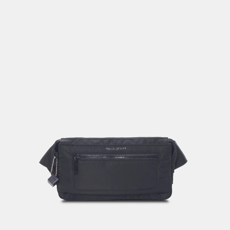 Hedgren HITC01 003 ASHARUM, Μέσης, Ύφασμα, Μαύρο