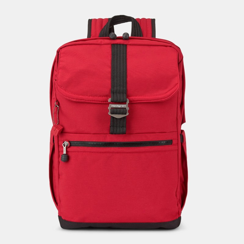 Hedgren HGAHR03-701 CANYON, Backpack/Ωμοπλάτης, Ύφασμα, Κόκκινο