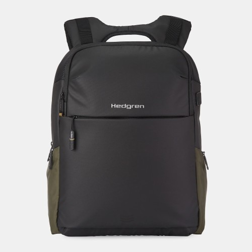 Hedgren HCOM04 163 TRAM, Σακίδια πλάτης, Ύφασμα, Χακί