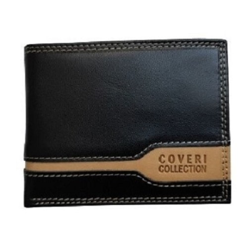 Coveri 1226292, Δέρμα, Μαύρο