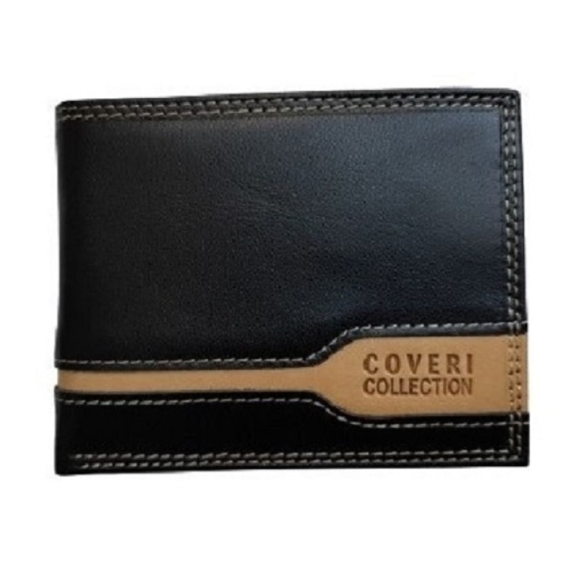 Coveri 1226292, Δέρμα, Μαύρο 