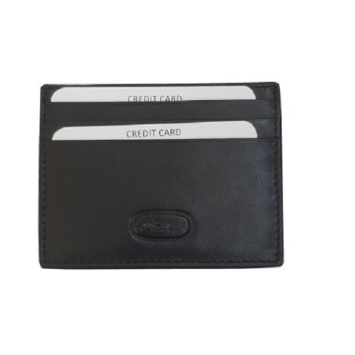 Hansson 6518, Καρτοθήκη, Δέρμα, Μαύρο