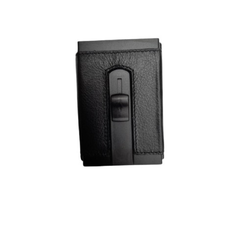 Luxus LX 50661, Καρτοθήκη, Δέρμα, Μαύρο 