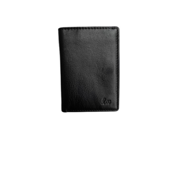 Luxus LX 50661, Καρτοθήκη, Δέρμα, Μαύρο 