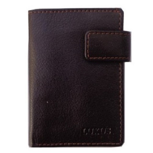 Luxus LX 8309, Καρτοθήκη, Δέρμα, Καφέ