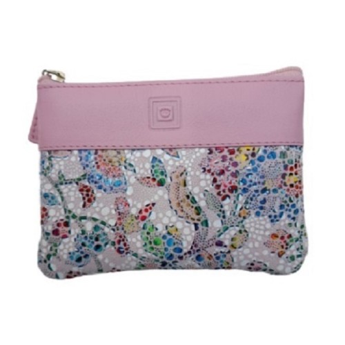 Luxus 40231, Κλειδοθήκη, Δέρμα, Μωσαϊκό, Πουγκί, Ροζ