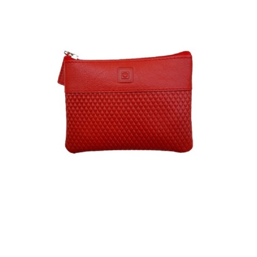 Luxus 40131, Κλειδοθήκη, Δέρμα, Πουγκί, Κόκκινο