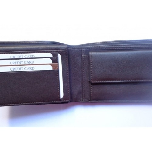 Luxus 8334, Δερμάτινο, Μαύρο/Μπλε 