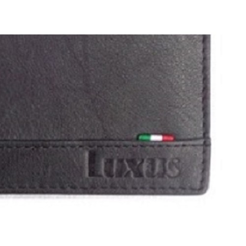 Luxus 4345, Δερμάτινο, Μαύρο 