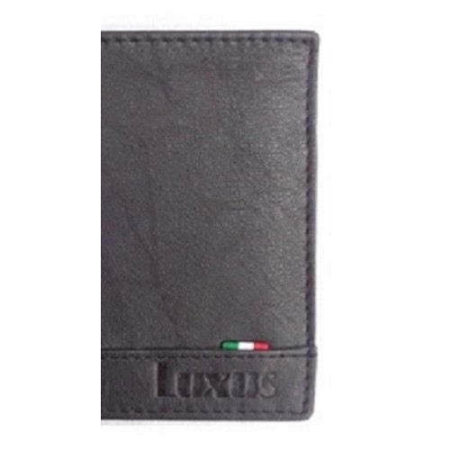 Luxus 4345, Δερμάτινο, Μαύρο 