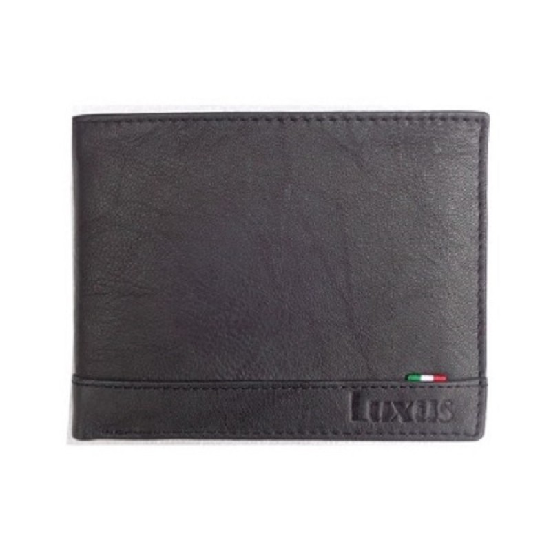 Luxus 4345, Δερμάτινο, Μαύρο 