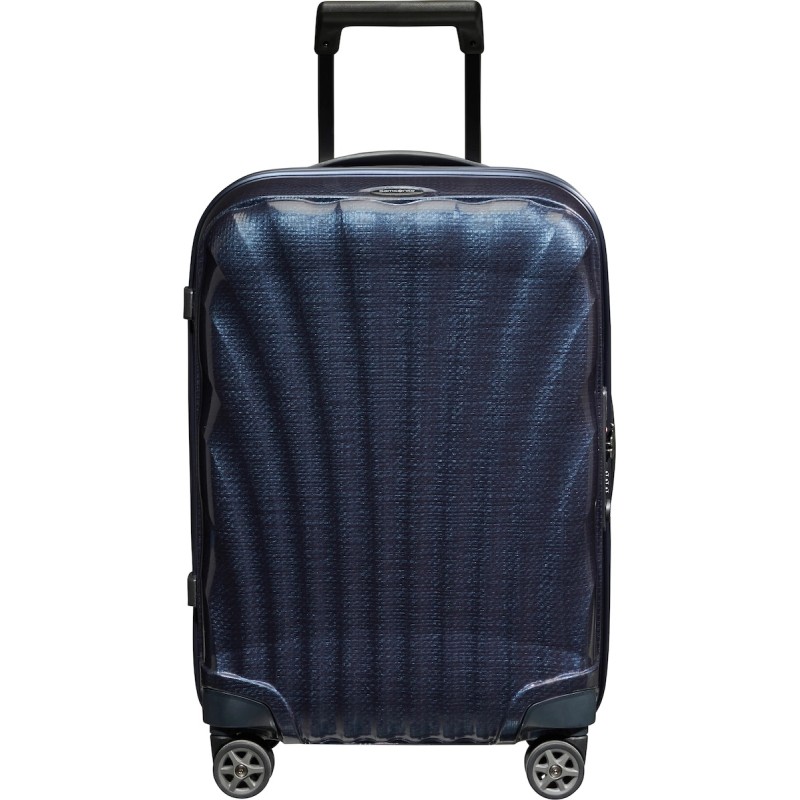 Samsonite 134679-1549 C-Lite Spinner Exp, Σκληρή, Μικρή/Καμπίνας, ATAN, Μπλε σκούρο