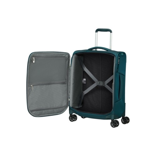 Samsonite 143328-1686 Respark, Ύφασμα, Μικρή/Καμπίνας, Πετρόλ