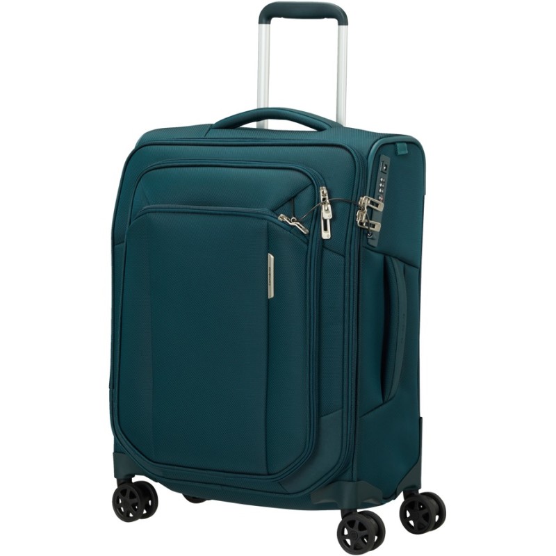 Samsonite 143328-1686 Respark, Ύφασμα, Μικρή/Καμπίνας, Πετρόλ