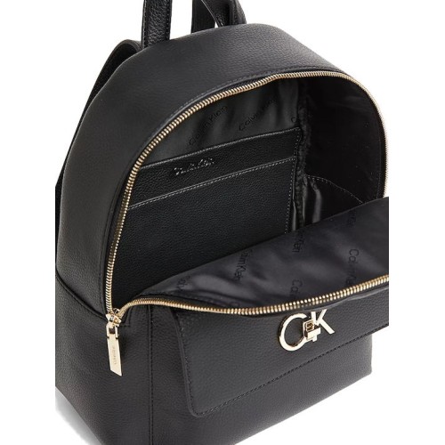 Calvin Klein K60K609428, Backpack/Ωμοπλάτης, Δερματίνη, Μαύρο