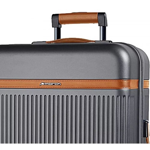 March M444-38-71 Brenner, Σκληρή Polycarbonite, Μεγάλη, Ανθρακί