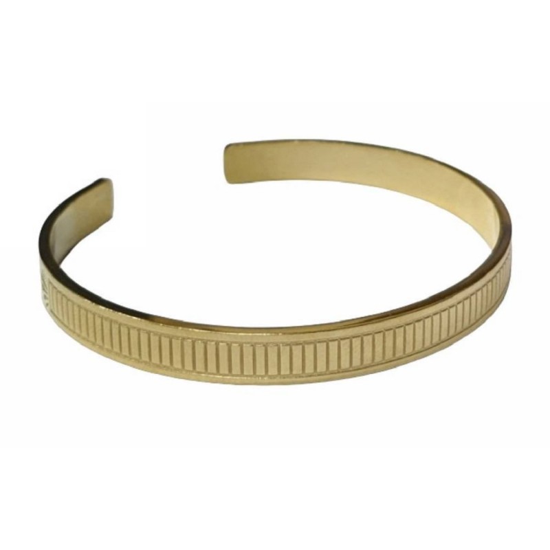 Kostibas 1513-965X, Βραχιόλι, Χειροπέδα, Ατσάλι, Χρυσό