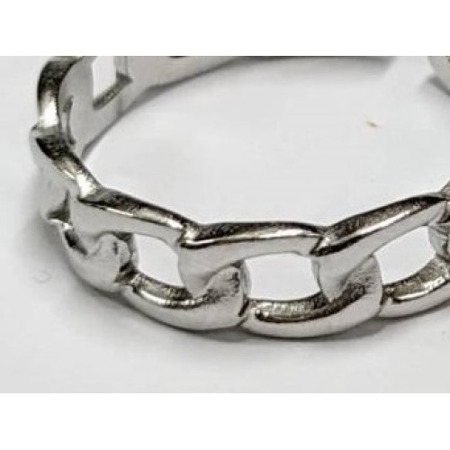 Kostibas 2513-324A8, Δαχτυλίδι, Ατσάλι, ΤΕ, Ασημί