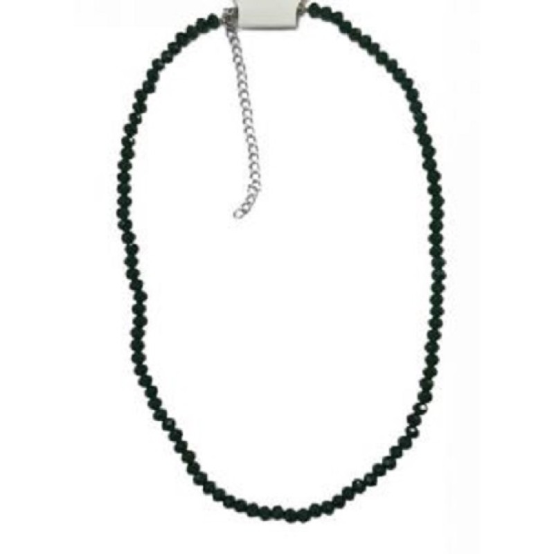 Kostibas 1023-001P3, Κολιέ, Κρύσταλλο, Πράσινο