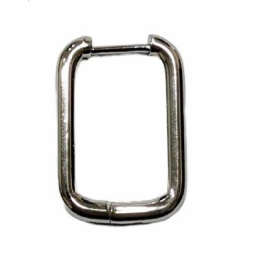 Kostibas 3113-632A, Σκουλαρίκια κρίκοι, Ατσάλι, ΤΕ, Λευκό