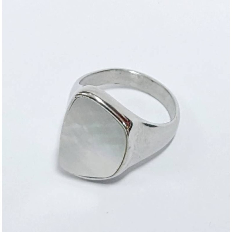 Kostibas 2513-371A, Δαχτυλίδι, Ατσάλι, Ασημί