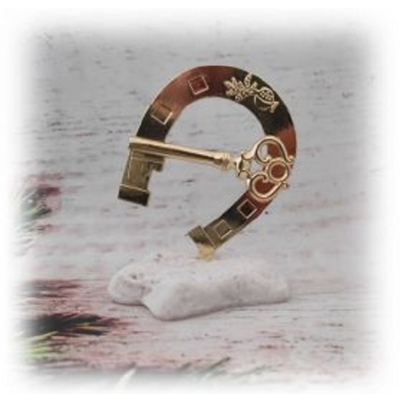 Kostibas 6714-108XY, Γούρι Χριστουγεννιάτικο, Πέτρα, Χρυσαφί