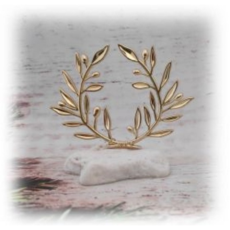 Kostibas 6714-106XY, Γούρι Χριστουγεννιάτικο, Πέτρα, Χρυσαφί