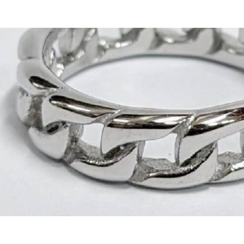 Kostibas 2513-325A, Δαχτυλίδι, Ατσάλι, Ασημί